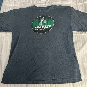 2011 Men's Large Amp Energy T-Shirt Pre-Owned/Nice Condition* US3
